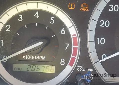 2007 Toyota Sienna Ce из США, поврежденный, VIN 5TDZK23C47S073916